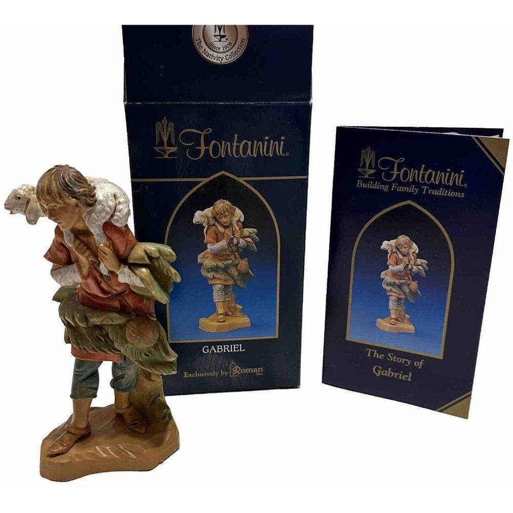 Roman Fontanini Heirloom Collection 5" GABRIEL Nativity Figure 72551 In Box